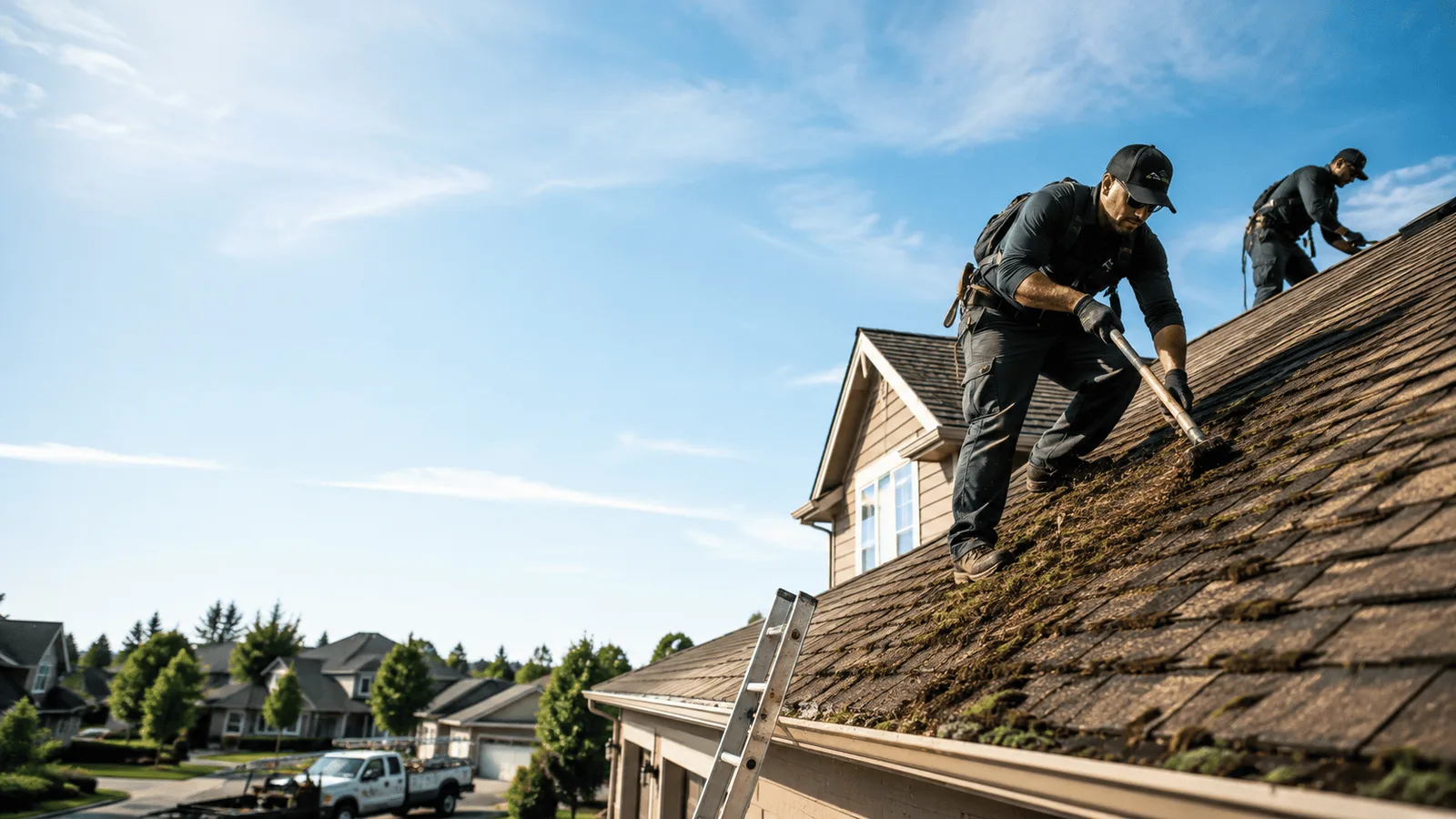 Roof Moss Removal in Coram, NY near me